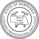 Nebraska Professional Geologist Seal